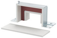 Kupplung für Brandschutzkanal