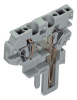 Ein- und mehrpolige Klemmenleiste