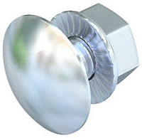 Flachrundschraube mit Vierkantansatz