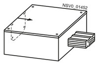 Einspeisekasten für Schienenverteiler